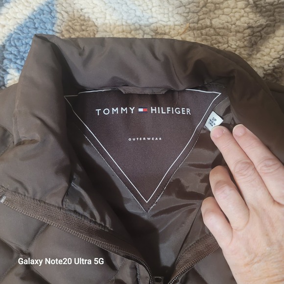 Tommy Hilfiger Quilted Down Puffer Vest Women's SZ S/P - Picture 6 of 8